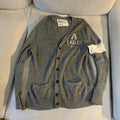 Eagle Outfitters American Eagle Chunky Grey Cardigan Large