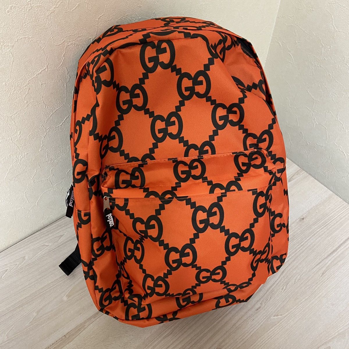 Potato Imran Potato Backpack Orange Halloween