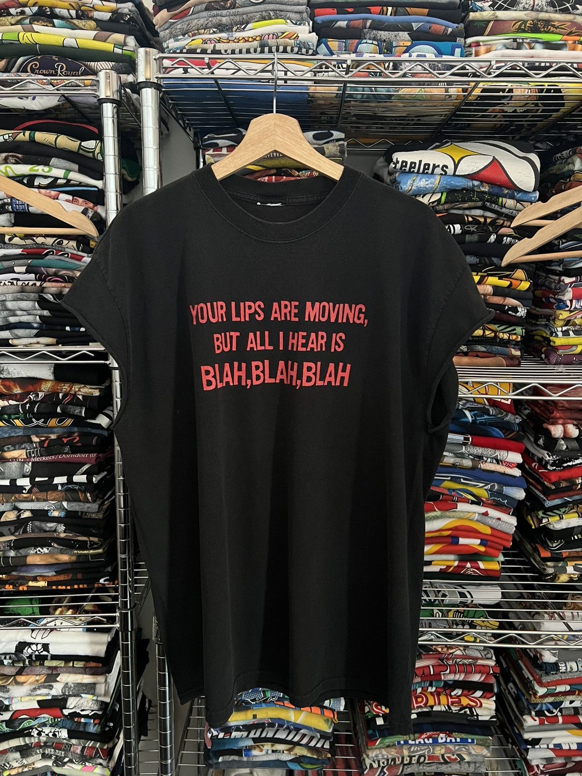 Vintage 2000s Your Lips Are Moving But All I Hear Is Blah Quote Tee Hoodie, Sweatshirt | FlexRushtees.com