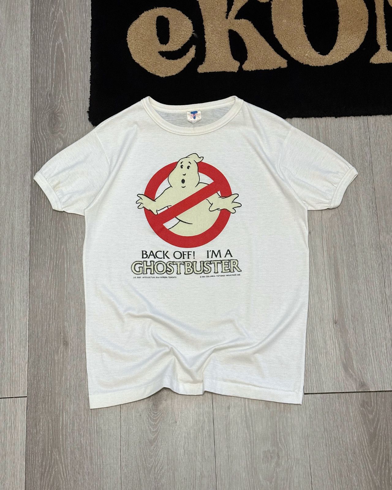 Vintage 1984 Ghostbusters Movie Promo T Shirt Size Large