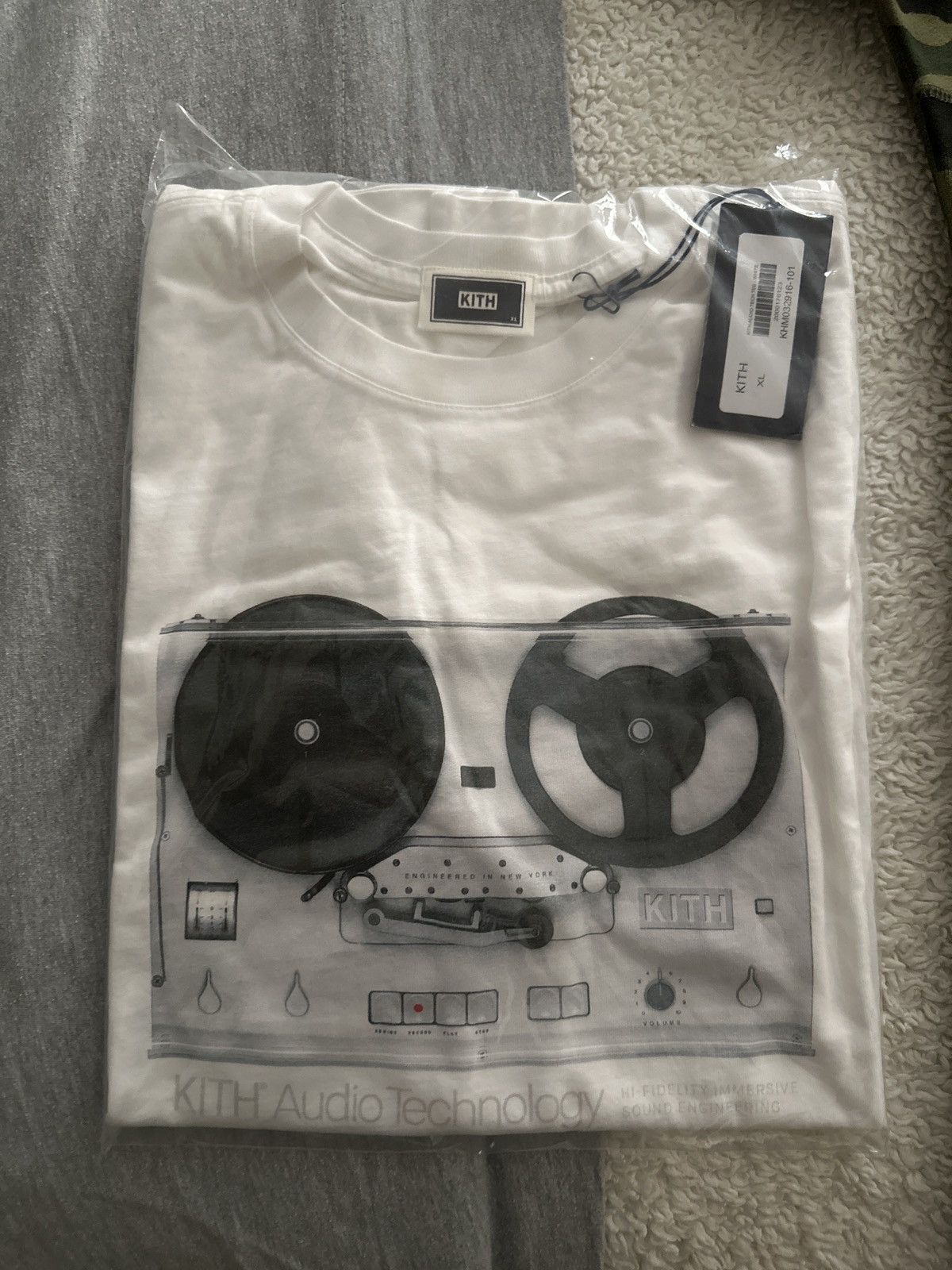 Kith Audio Technology Tee Hoodie, Sweatshirt | FlexRushtees.com