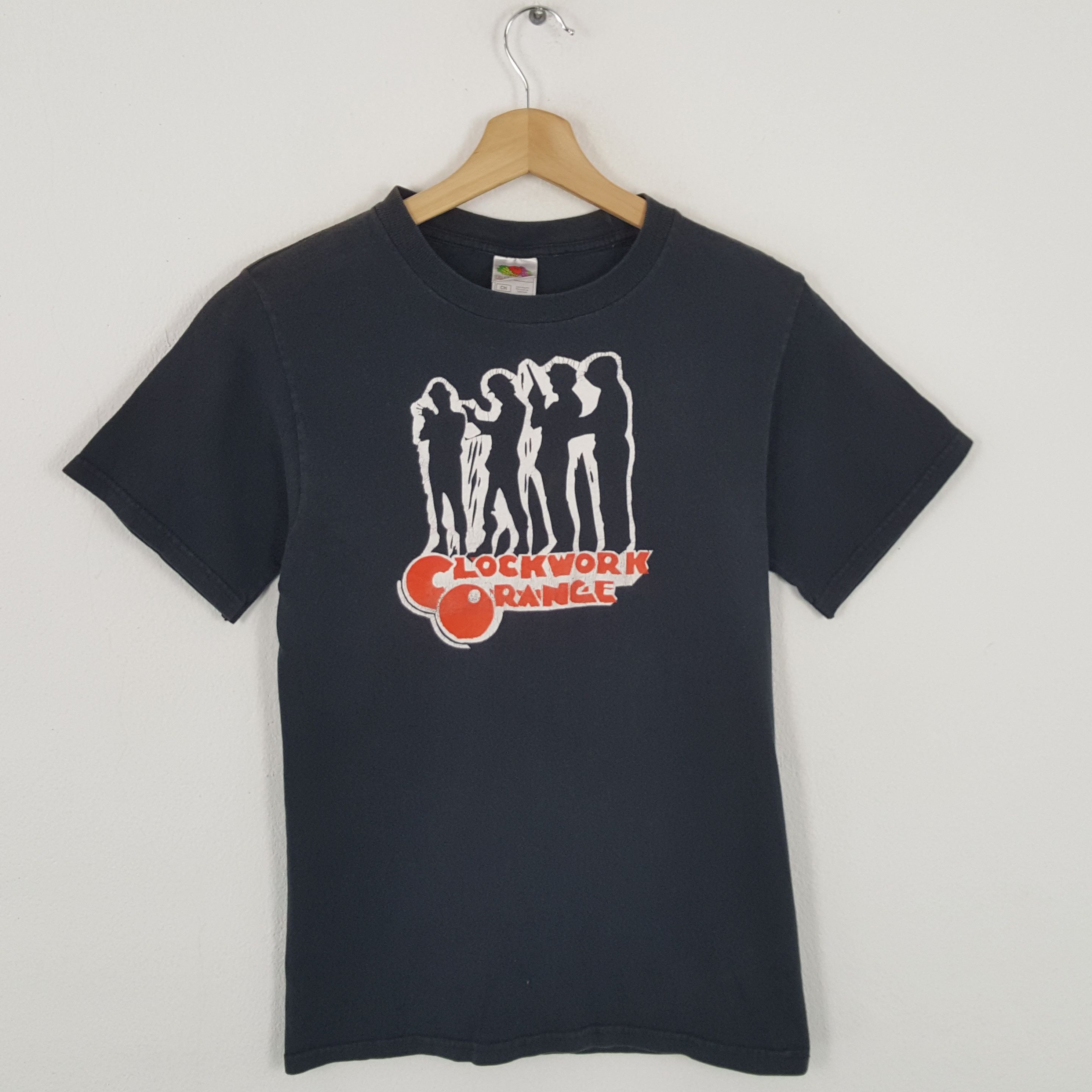Vintage Clockwork Orange American Punk Movie T Shirts