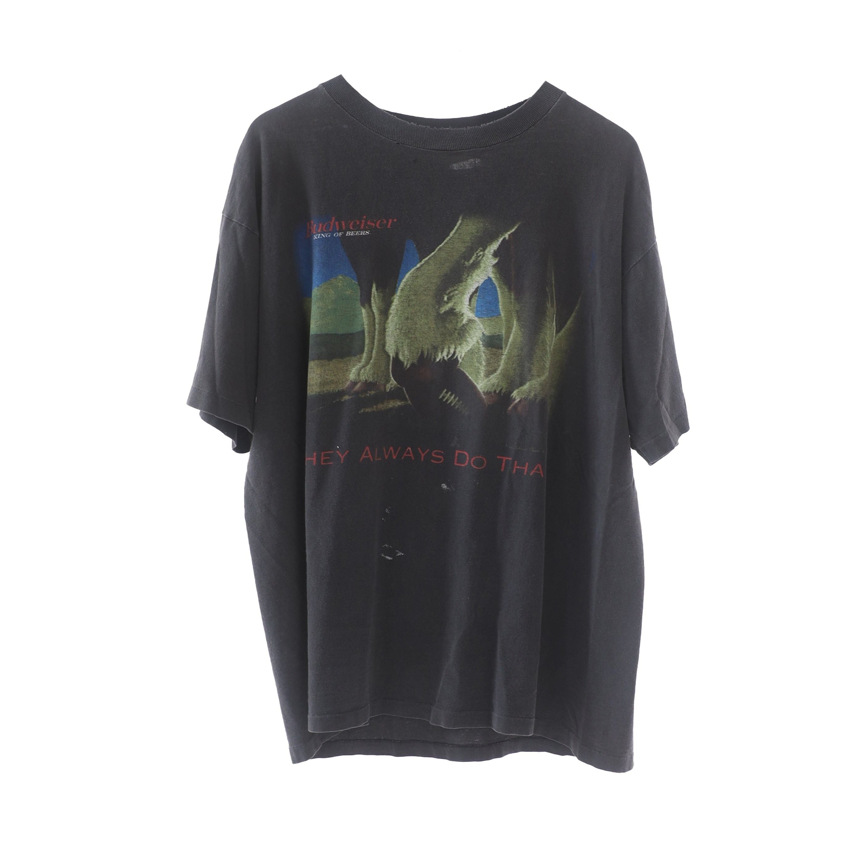 Vintage Budweiser King Of Beers 90s Tee Hoodie, Sweatshirt | FlexRushtees.com