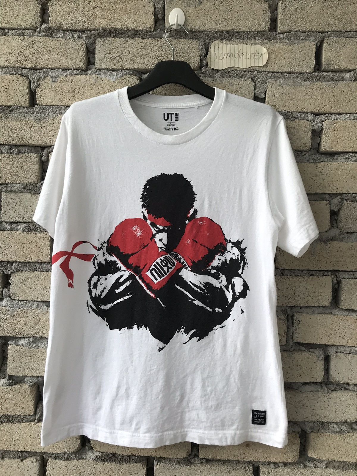 Japanese Brand Street Fighter V Big Printed Evil Ryu