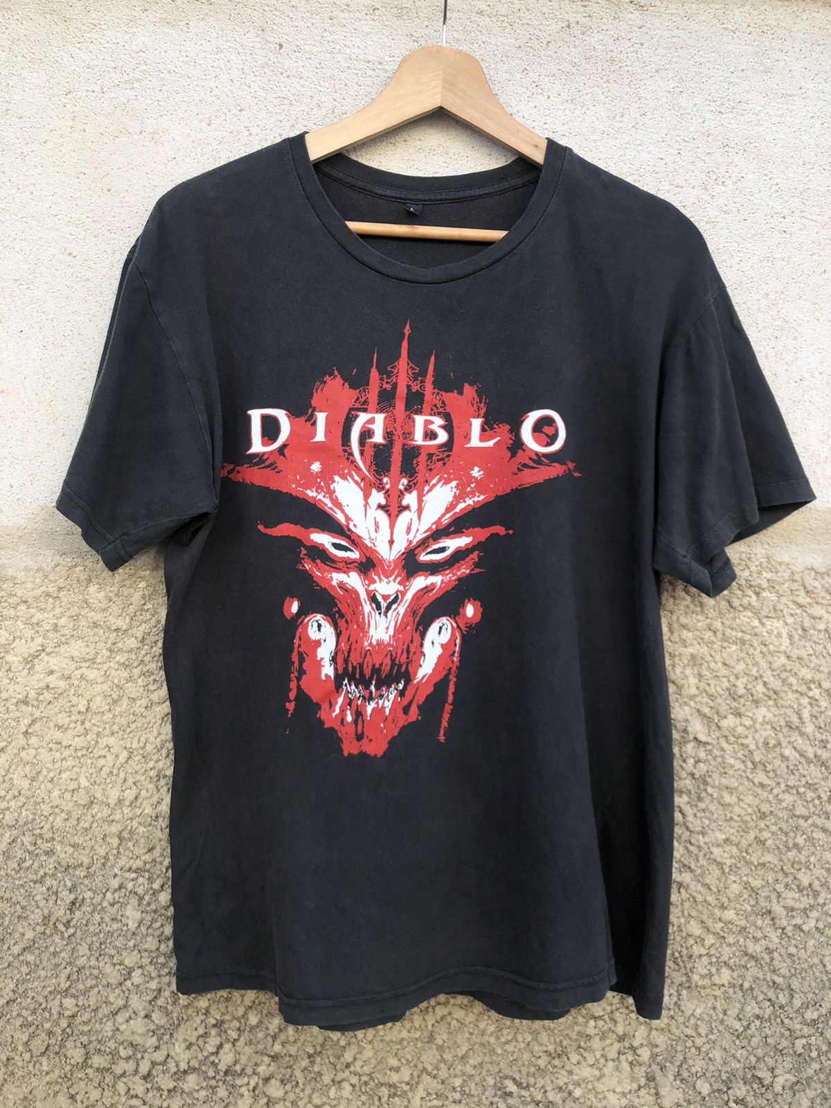 Vintage Diablo Blizzard Entertainment Promo Tshirt