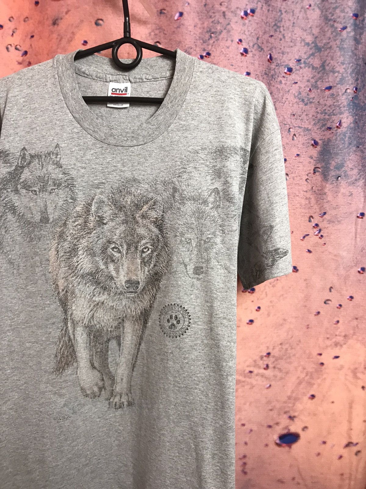 Vintage Animal Tee Wolf Rare T Shirt Hoodie, Sweatshirt | FlexRushtees.com