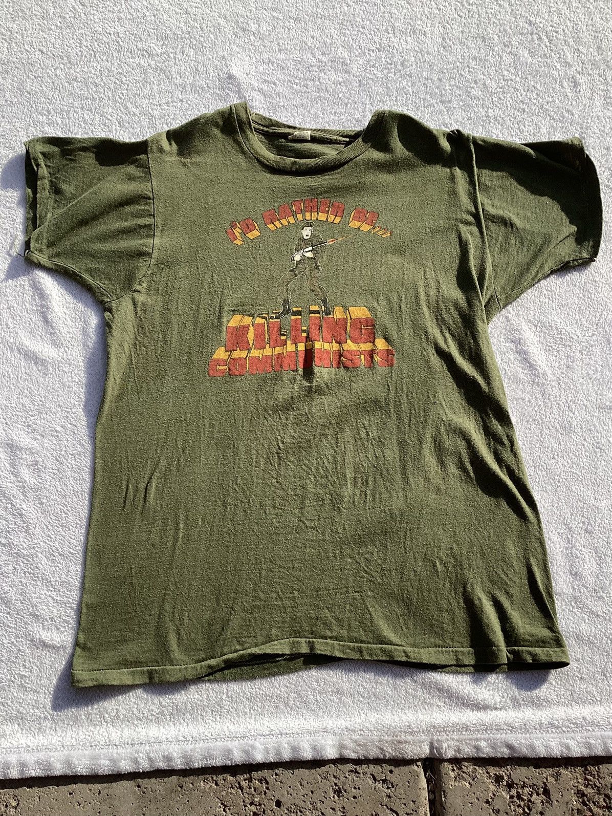Other 80s I D Rather Be Killing Communist Military Screen Stars T