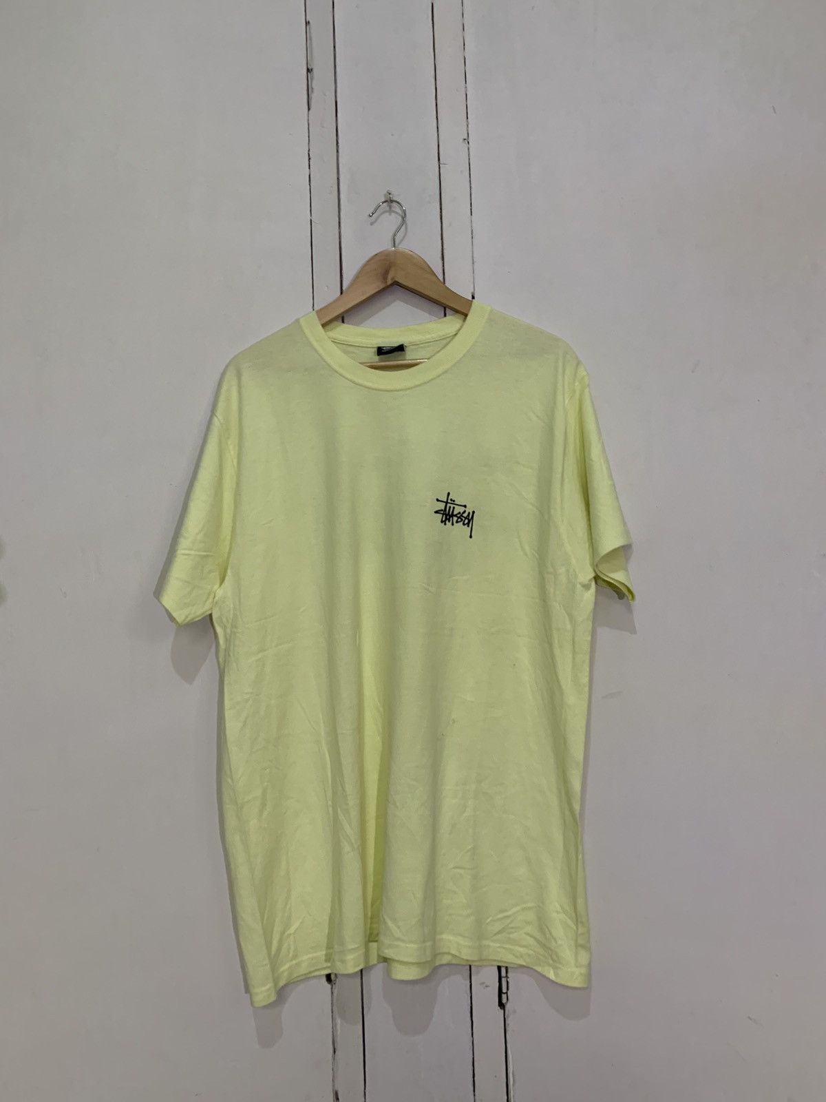 Stussy Basic Stussy Logo Lemon T-Shirts, Hoodie, Sweatshirt | FlexRushtees.com