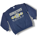 Vintage 80s Georgetown Hoyas Sweatshirt Navy Jerzees Usa L