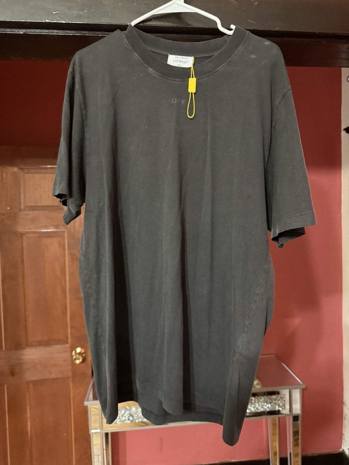 White Off White Super Moon Tee Size Xxl Hoodie, Sweatshirt | FlexRushtees.com