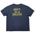 Dept Gallery Dept French Tee Navy Dept De La Galerie Hoodie, Sweatshirt | FlexRushtees.com