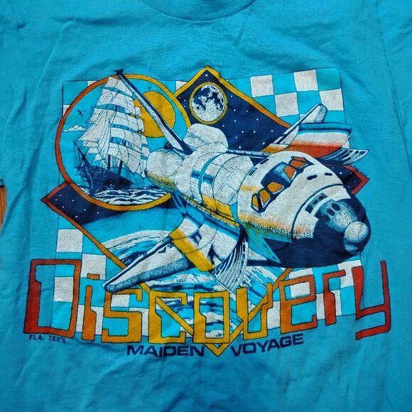 Other Vintage Discovery Maiden Voyage Nasa Space Shuttle T Shirt