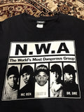 Rap Tees Vintage Y2k Nwa The World S Most Dangerous Group Hoodie, Sweatshirt | FlexRushtees.com