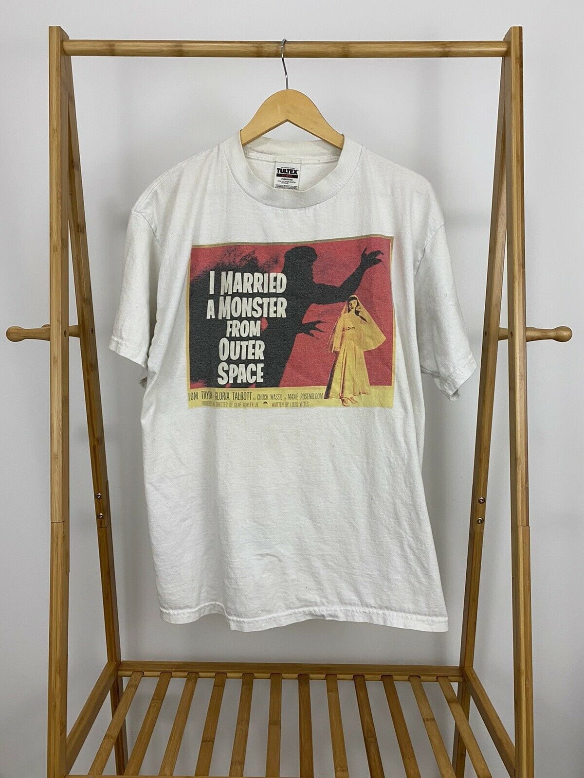 Vintage Vtg I Married A Monster From Outer Space Horror T Shirt Xl
