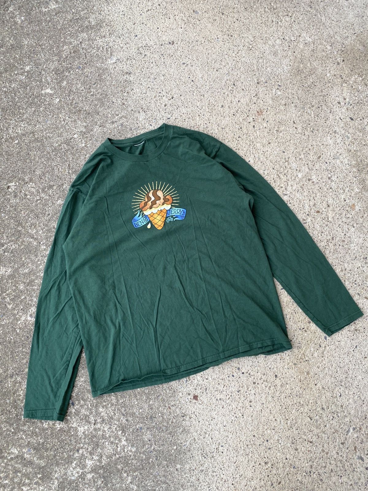 Vintage Ben Jerry S Staff 1978 Vintage Longsleeve T-Shirts, Hoodie, Sweatshirt | FlexRushtees.com