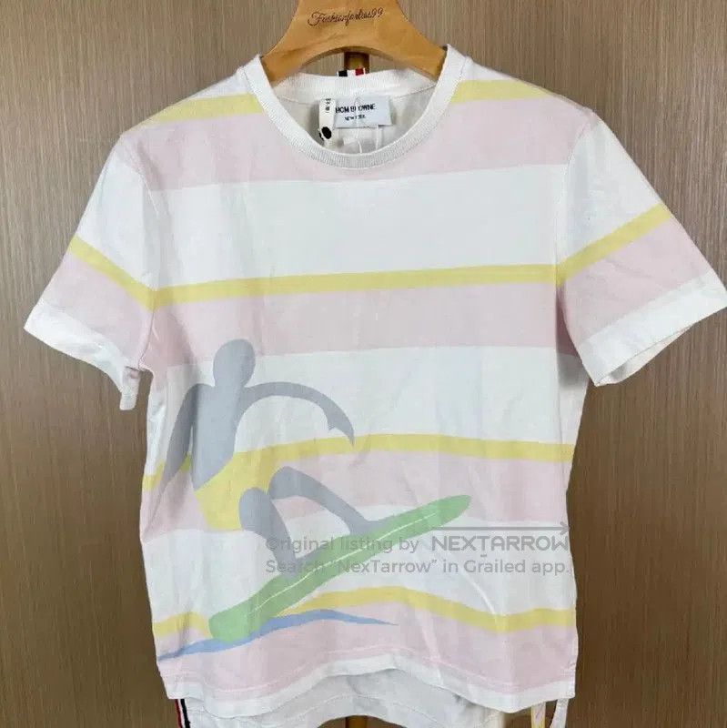 Browne Thom Browne Colorful Summer Cotton T Shirt Hoodie, Sweatshirt | FlexRushtees.com