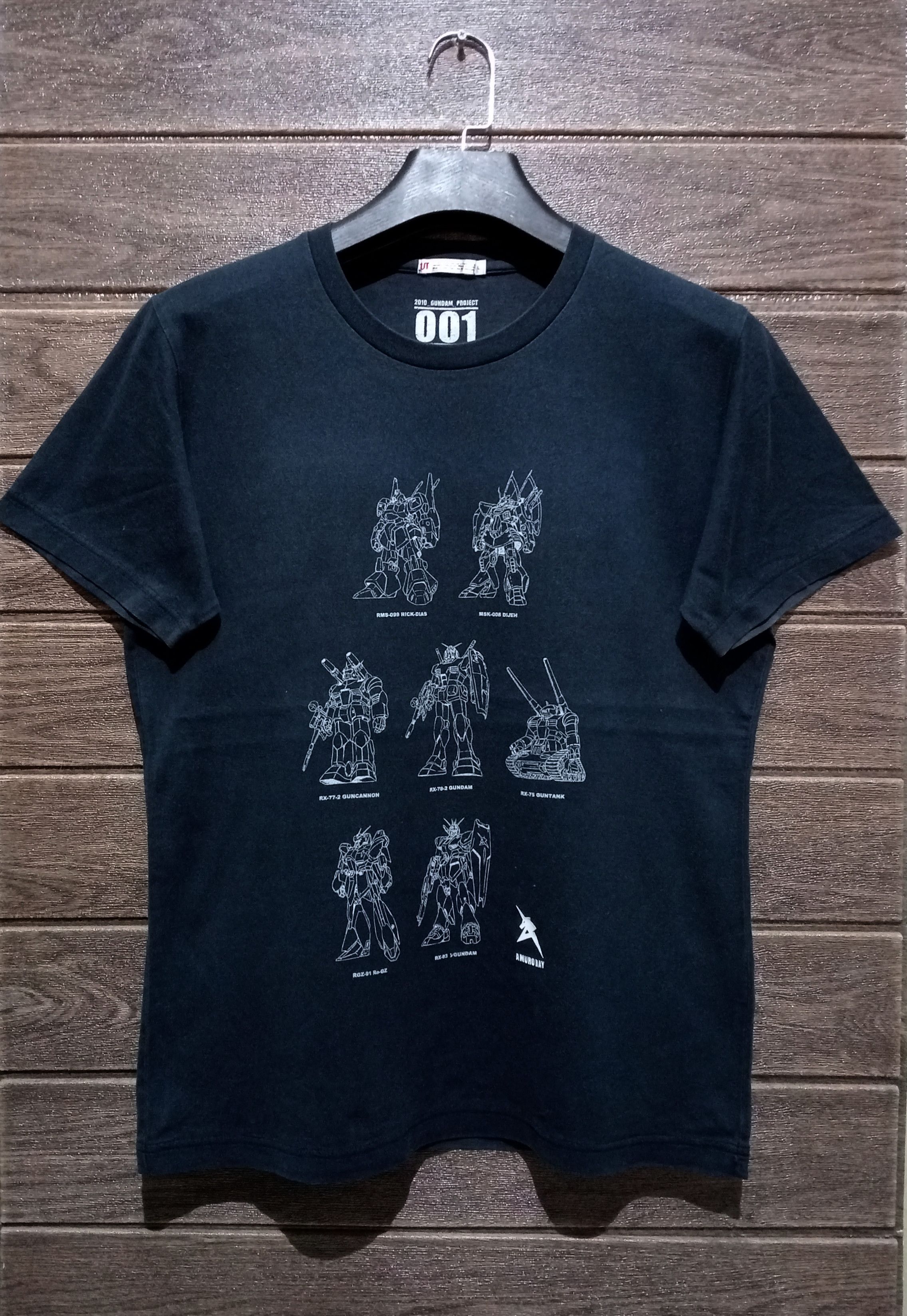 Vintage Anime Gundam Project Amuro S Mobilesuits Tee