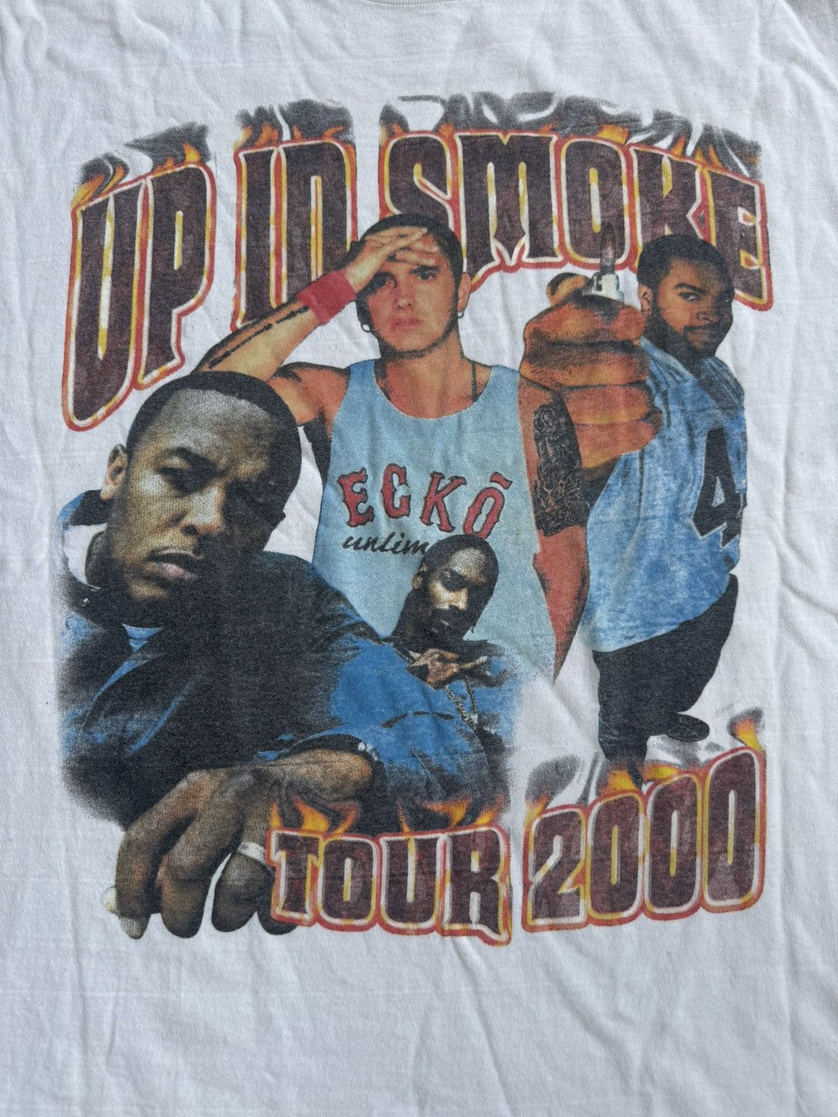Rap Tees Up In Smoke Tour Vintage Tees Eminem Snoopdog Dr Dre Rap Tee Hoodie, Sweatshirt | FlexRushtees.com
