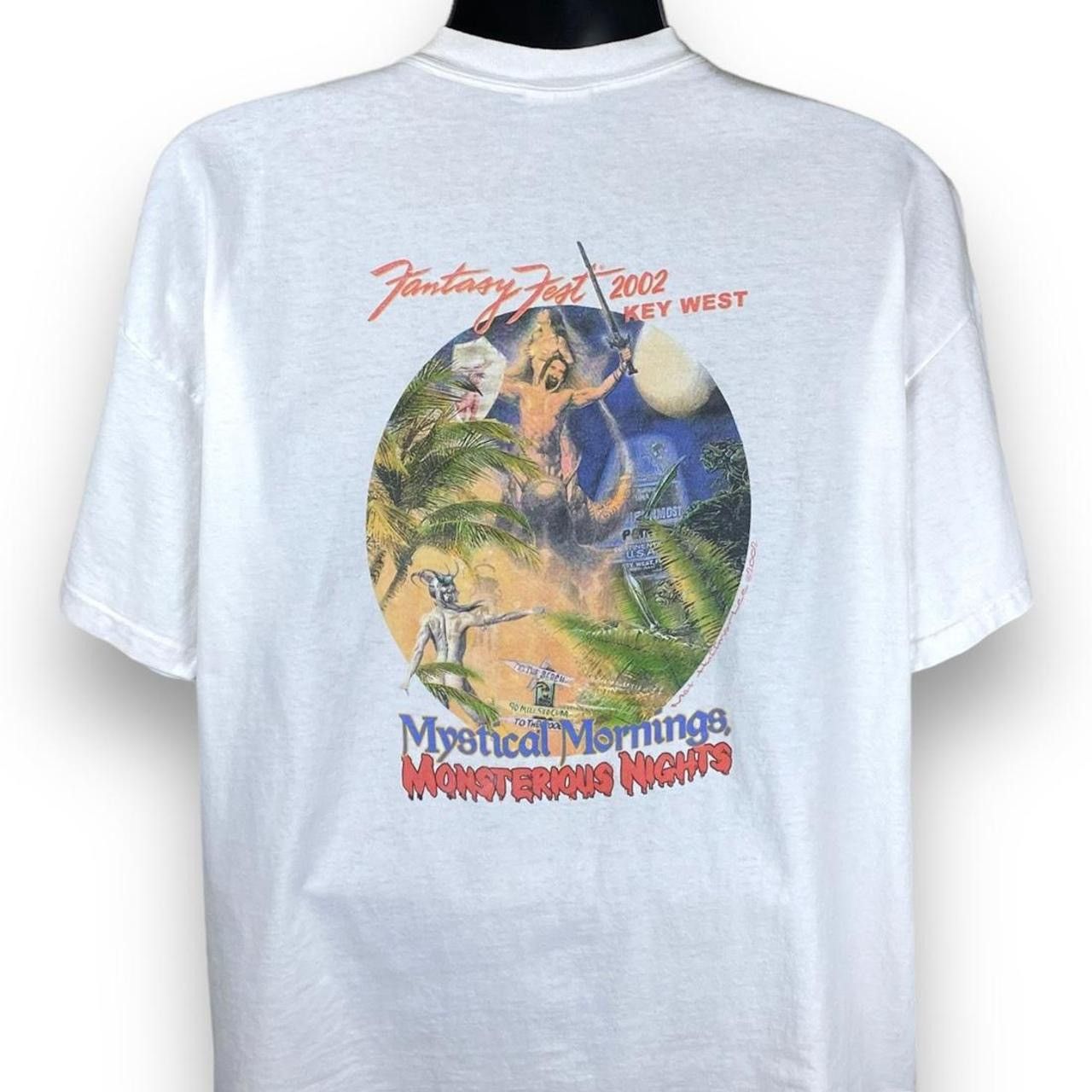 Vintage Hanes Comfort Fantasy Festival 2002 Key West Tshirt