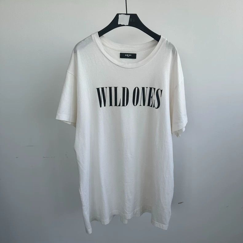 Amiri Wild Ones Slogan Short Sleeve T-Shirts, Hoodie, Sweatshirt | FlexRushtees.com