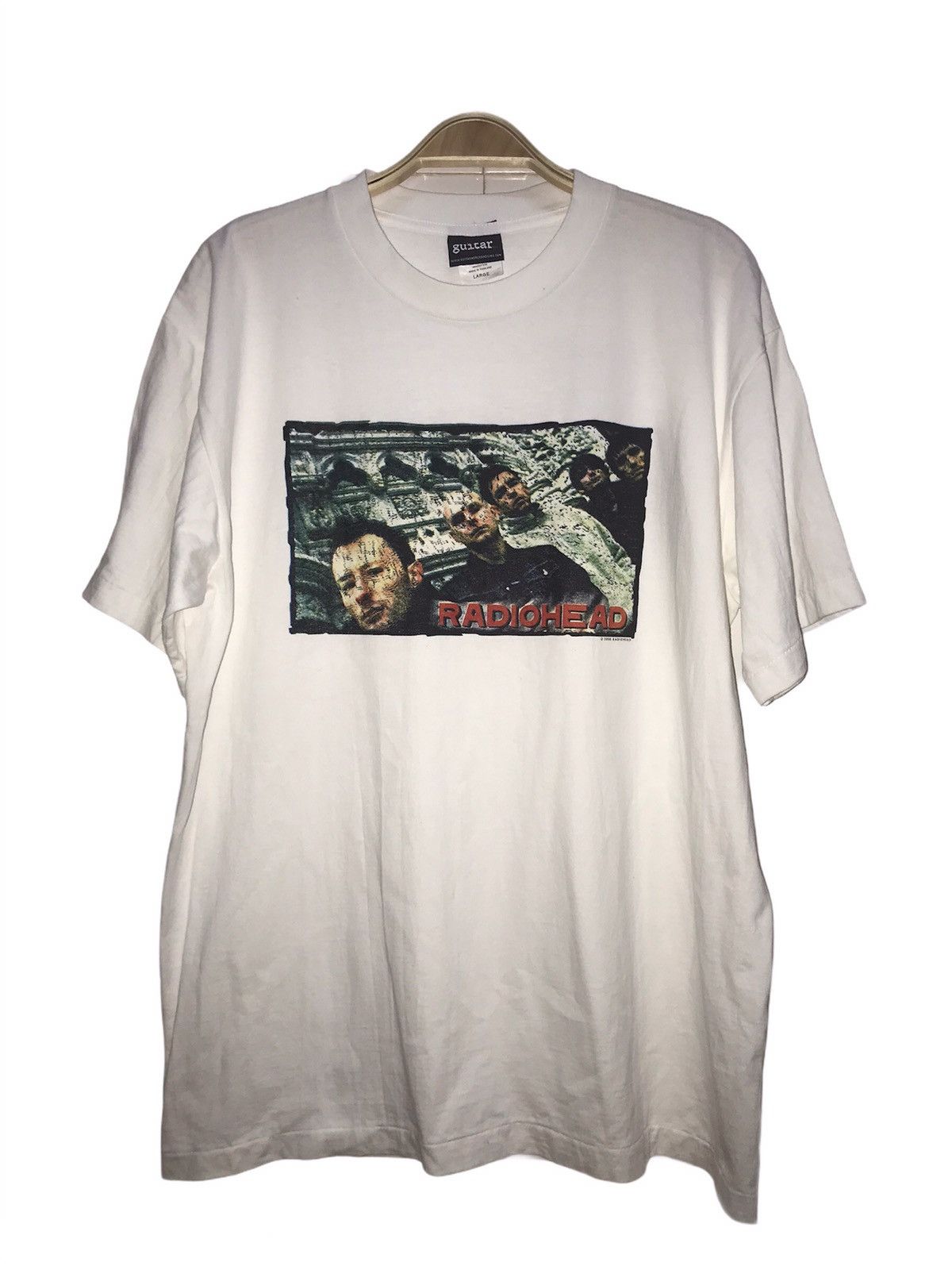 Vintage 00s Radiohead Kid A Tee Shirt Hoodie, Sweatshirt | FlexRushtees.com