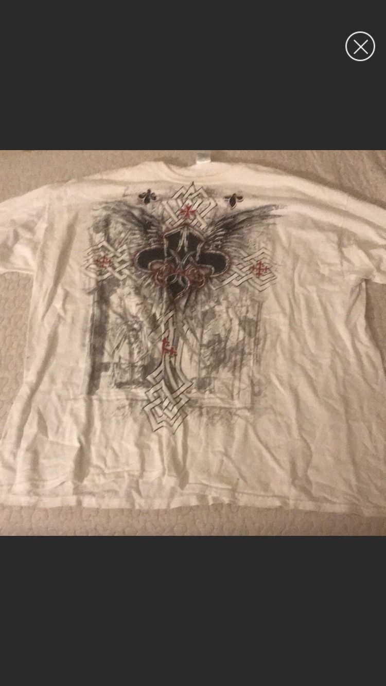 Gildan Men S White Gothic T Shirt Size 3xl Mint Condition Hoodie, Sweatshirt | FlexRushtees.com