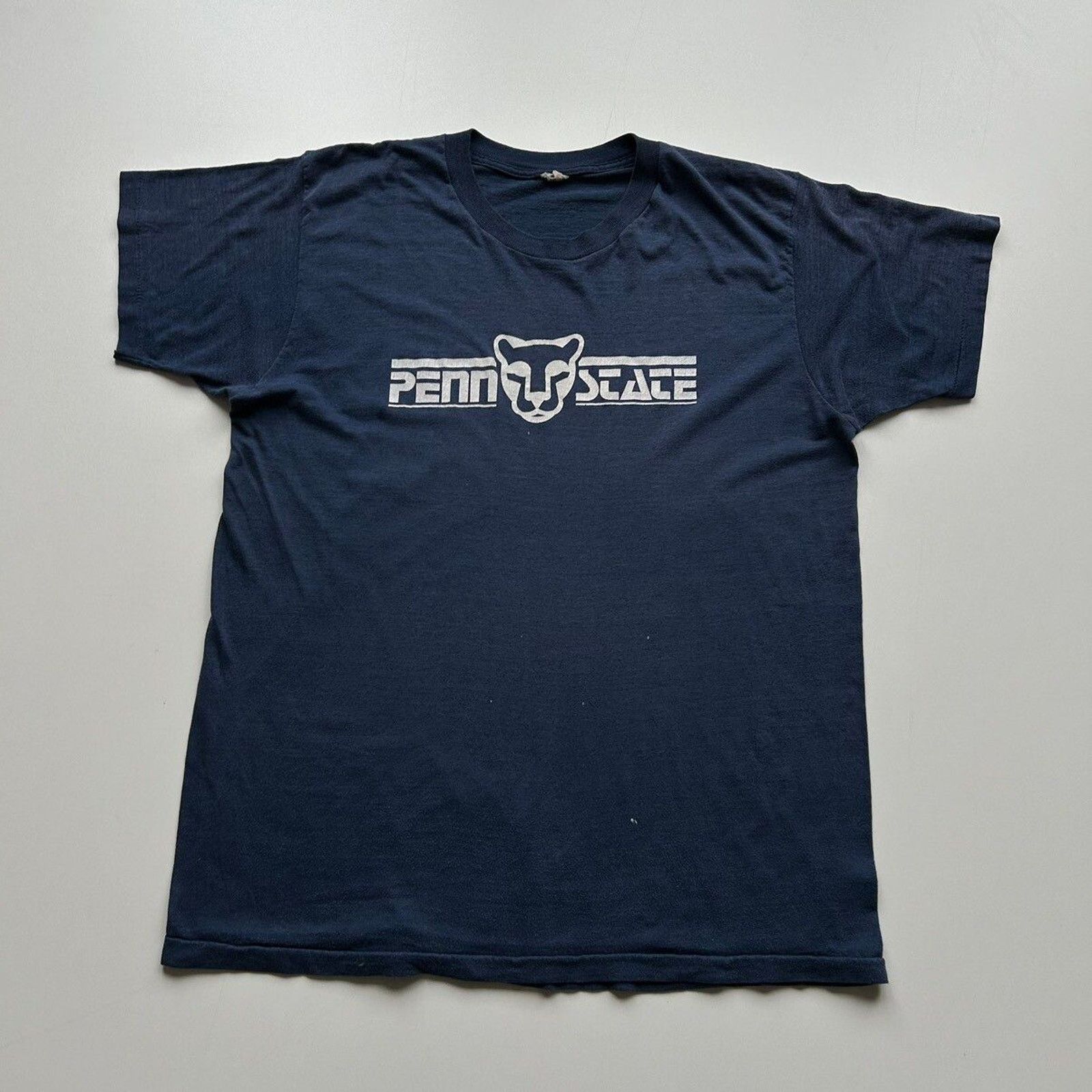 Ncaa X Vintage Vintage 90s Penn State Ncaa T Shirt Medium Faded Made In Usa Hoodie, Sweatshirt | FlexRushtees.com