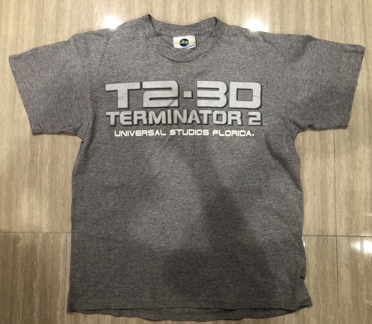 Universal Studios Limited T2 3d Terminator 2 Universal Studios Florida Tshirt