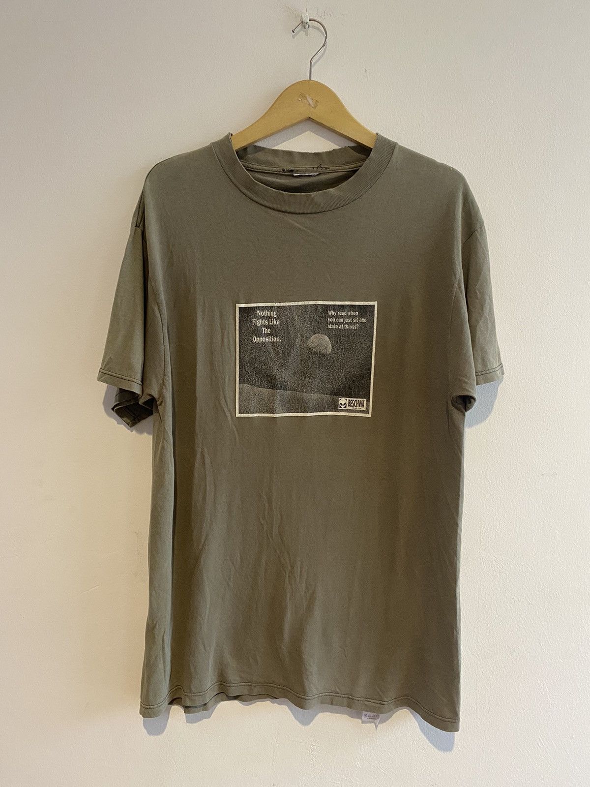 Workshop Vintage Alien Workshop Beschwa Double Sided Print Tshirt
