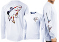 Men’S Performance Redfish Deco USA Long Sleeve