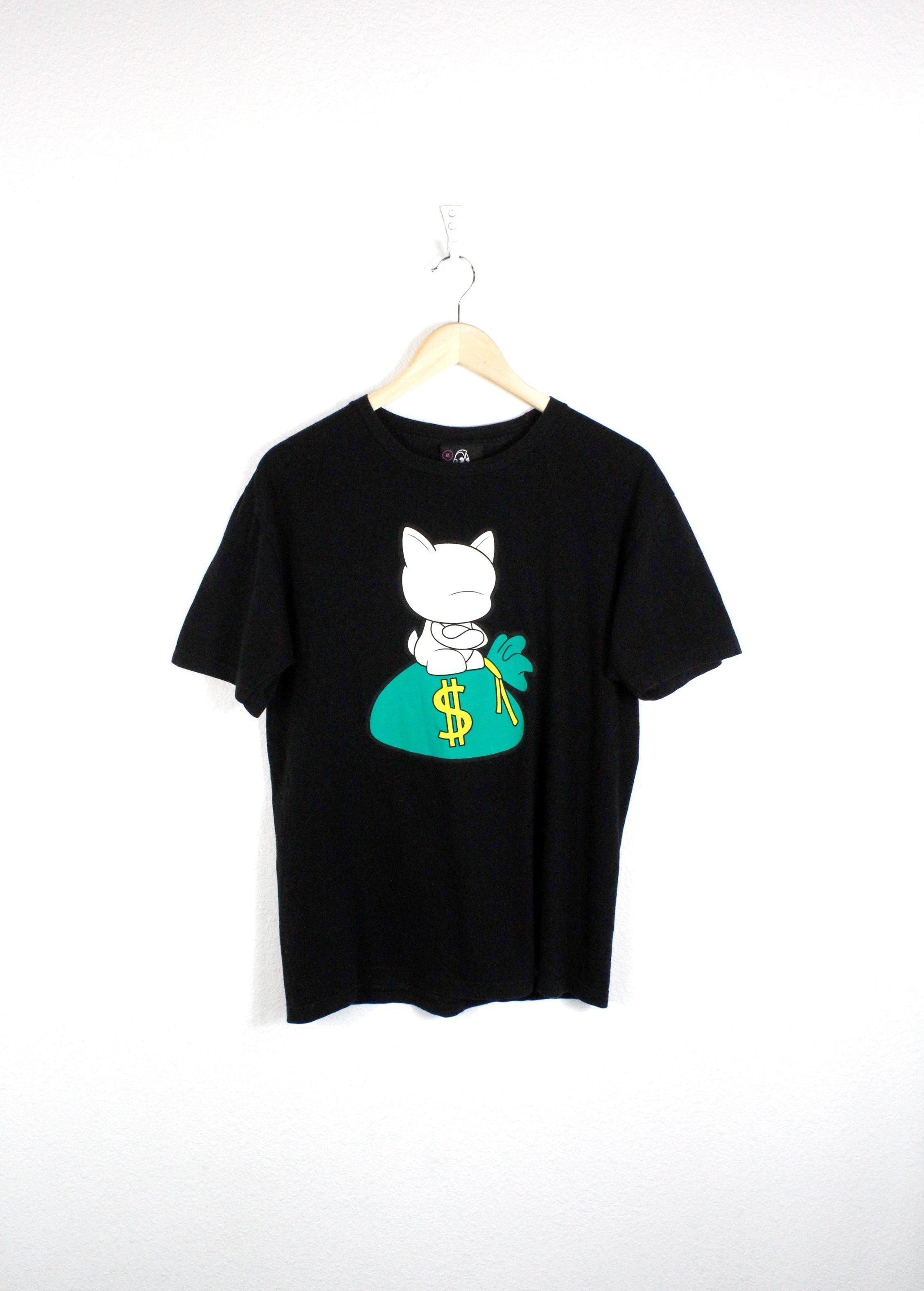 Robot Kid Robot Graphic Print Logo Black Tee T Shirt Size M Hoodie, Sweatshirt | FlexRushtees.com