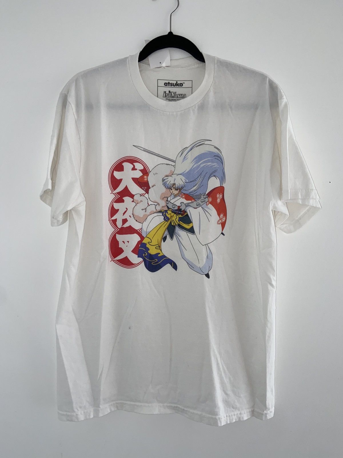 Vintage Inuyasha Anime Graphic Tee Manga L Vintage Atsuko Uni Hoodie, Sweatshirt | FlexRushtees.com