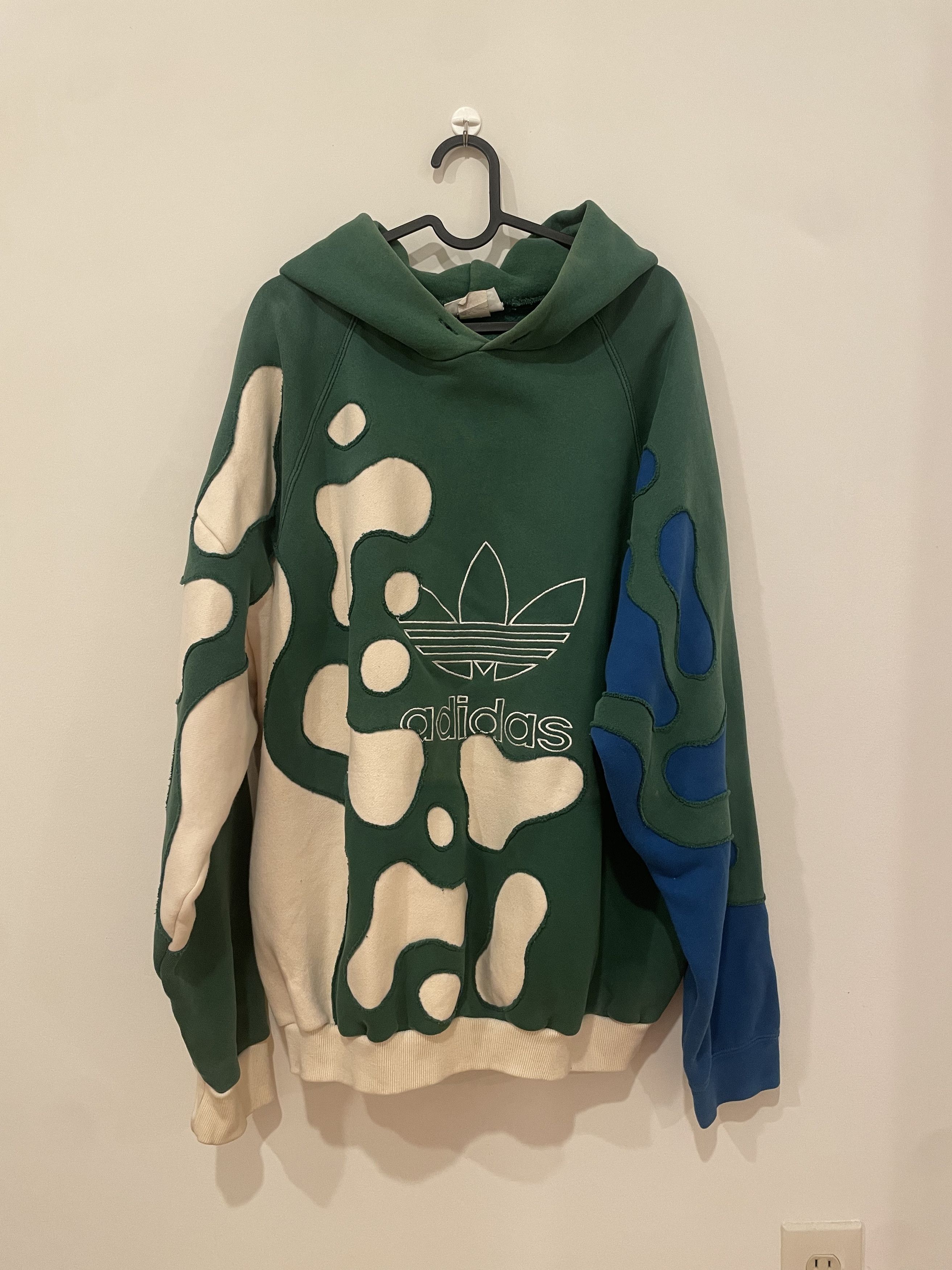 Handmade Custom Vintage Adidas Hoodie