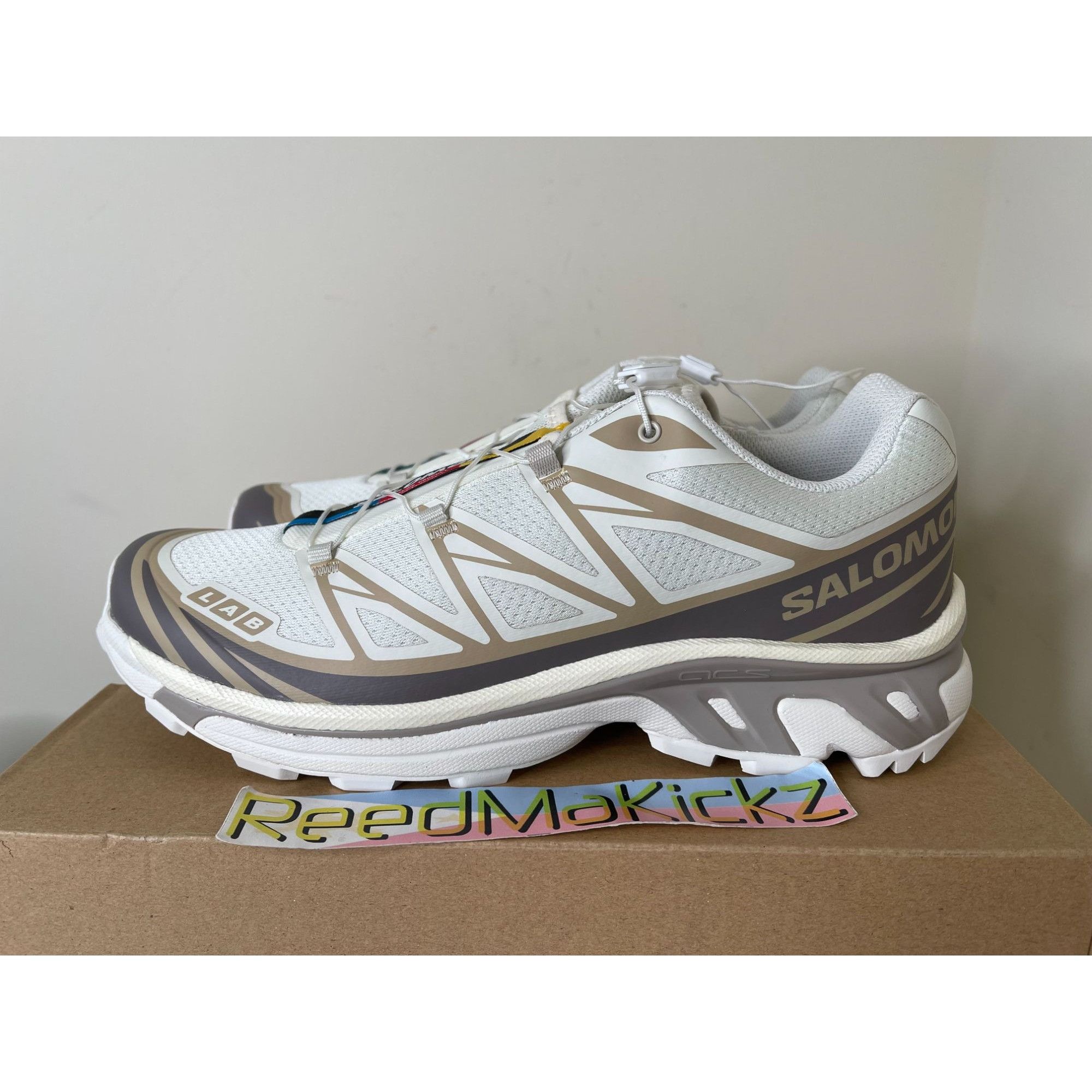 Salomon Xt 6 Vanilla Ice Iron Etherea Mens 11 5us