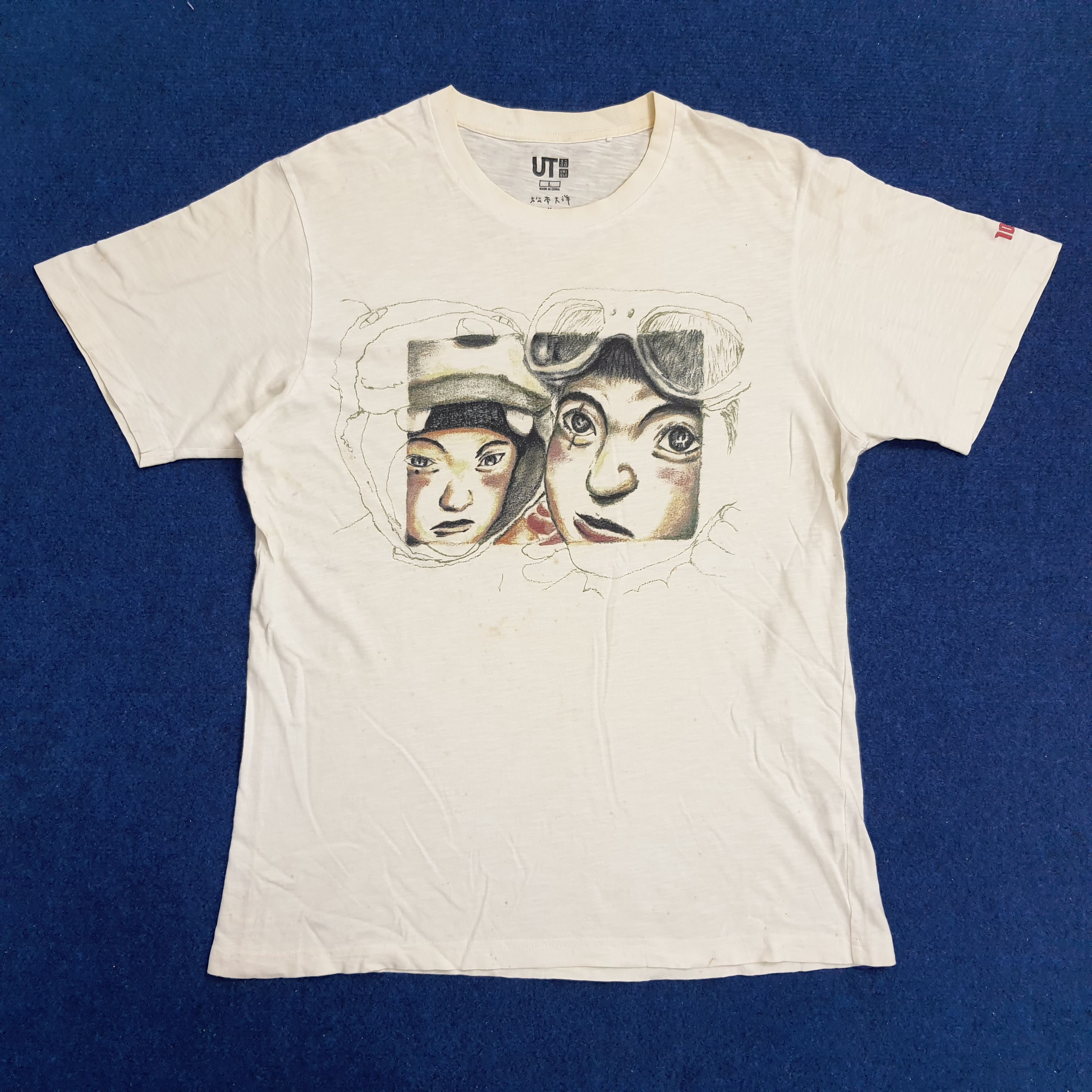 Japanese Brand Manga Tekkonkinkreet Black And White T Shirt