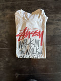 Stussy Walkin The Walk Shirt Hoodie, Sweatshirt | FlexRushtees.com