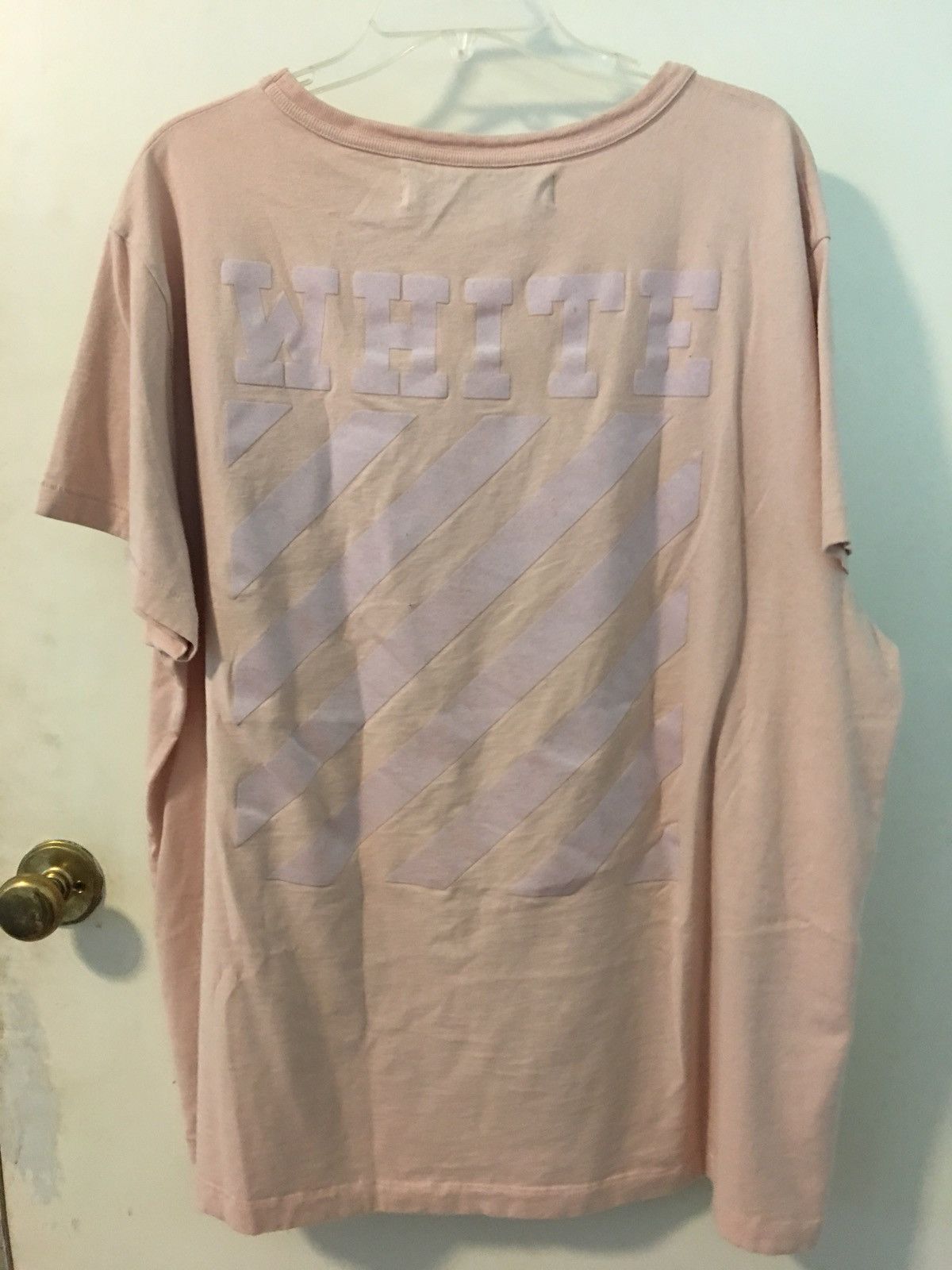Off White Kith X Off White Tee Size L Hoodie, Sweatshirt | FlexRushtees.com