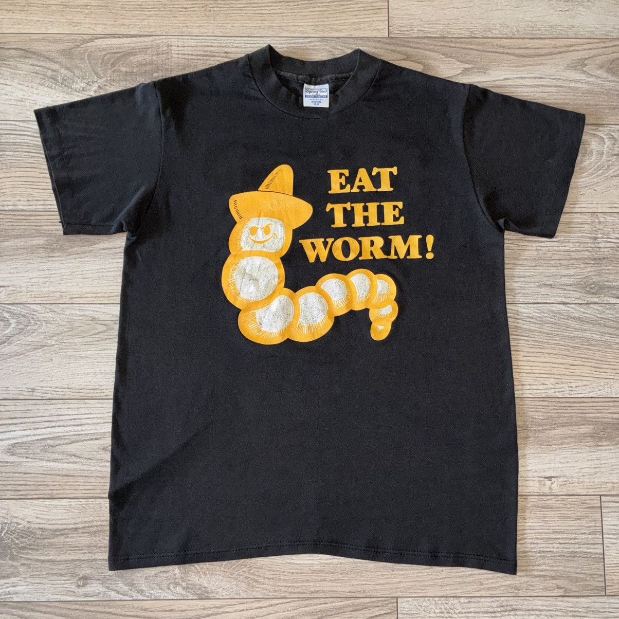 Other 80s Eat The Worm Beer Tee Seen On Axl Rose Hoodie, Sweatshirt | FlexRushtees.com