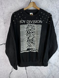 Band Tees 00s Vintage Joy Division Unknown Pleasures Print Sweatshirt Hoodie | FlexRushtees.com