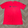 Armour Under Armour Shirt Mens Medium Red Short Sleeve Crew Neck Wounded Warrior Prj
