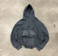 Russell Athletic Grey Vintage Russel Athletic Zip Up Hoodie