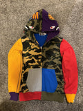 Bape 1st Camo Crazy Shark Full Zip Hoodie T-Shirts, Sweatshirt | FlexRushtees.com
