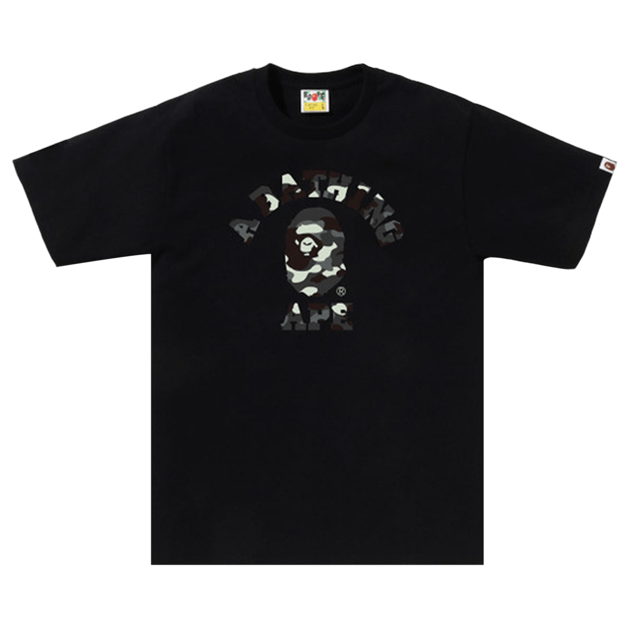 Bape City Camo College Tee Black Hoodie, Sweatshirt | FlexRushtees.com