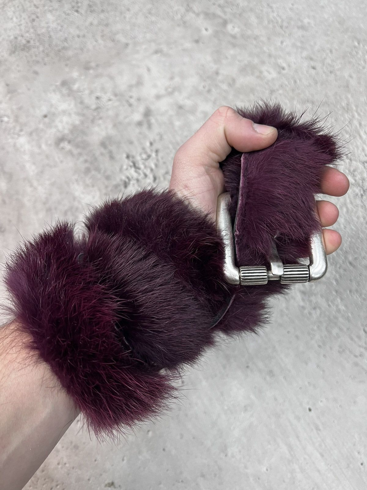 Other Avant Garde Belt With Heavy Metal Chain Punk Emo Rock Goth