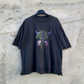 Badmad Jnco Style Washed 2k Rap Tee Tribal Techno Rave Swag