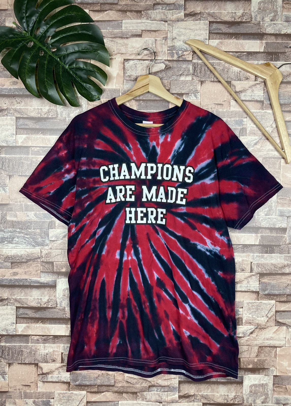 Gildan Champions Are Made Here Acid Wash Tee Hoodie, Sweatshirt | FlexRushtees.com