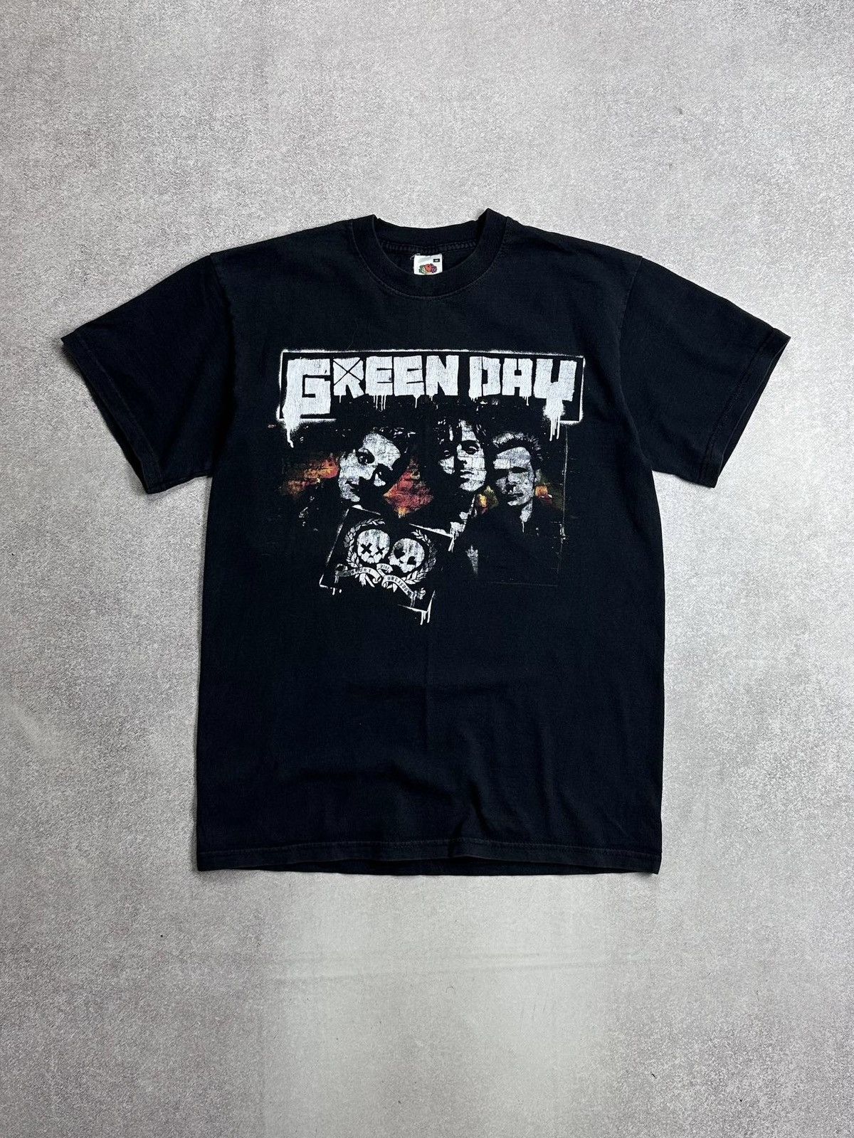 Band Tees Vintage 00s Green Day Birmingham Band Tee T Shirt Rock M Hoodie, Sweatshirt | FlexRushtees.com