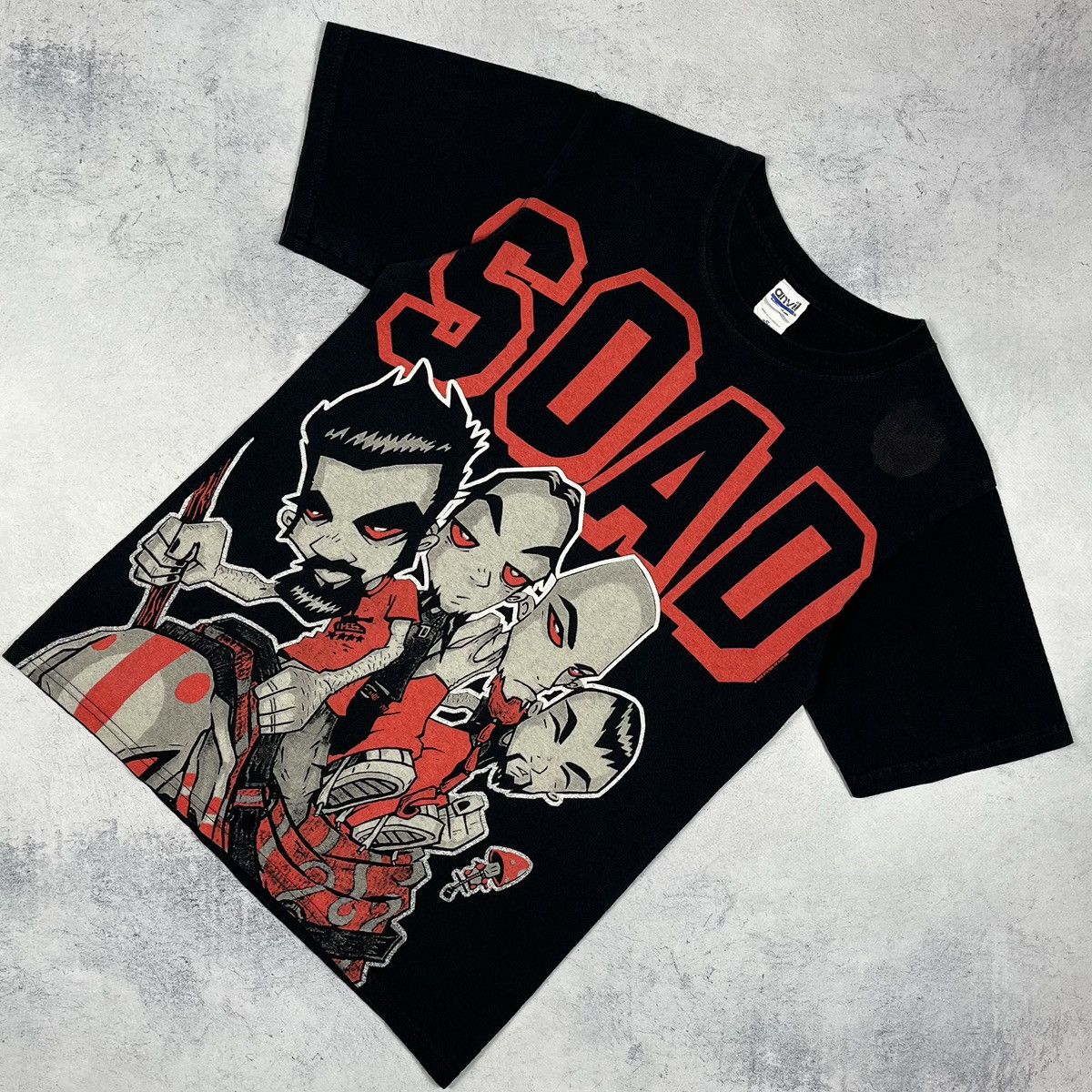Band Tees Vintage System Of A Down Rock Band Tee 00 S Hoodie, Sweatshirt | FlexRushtees.com