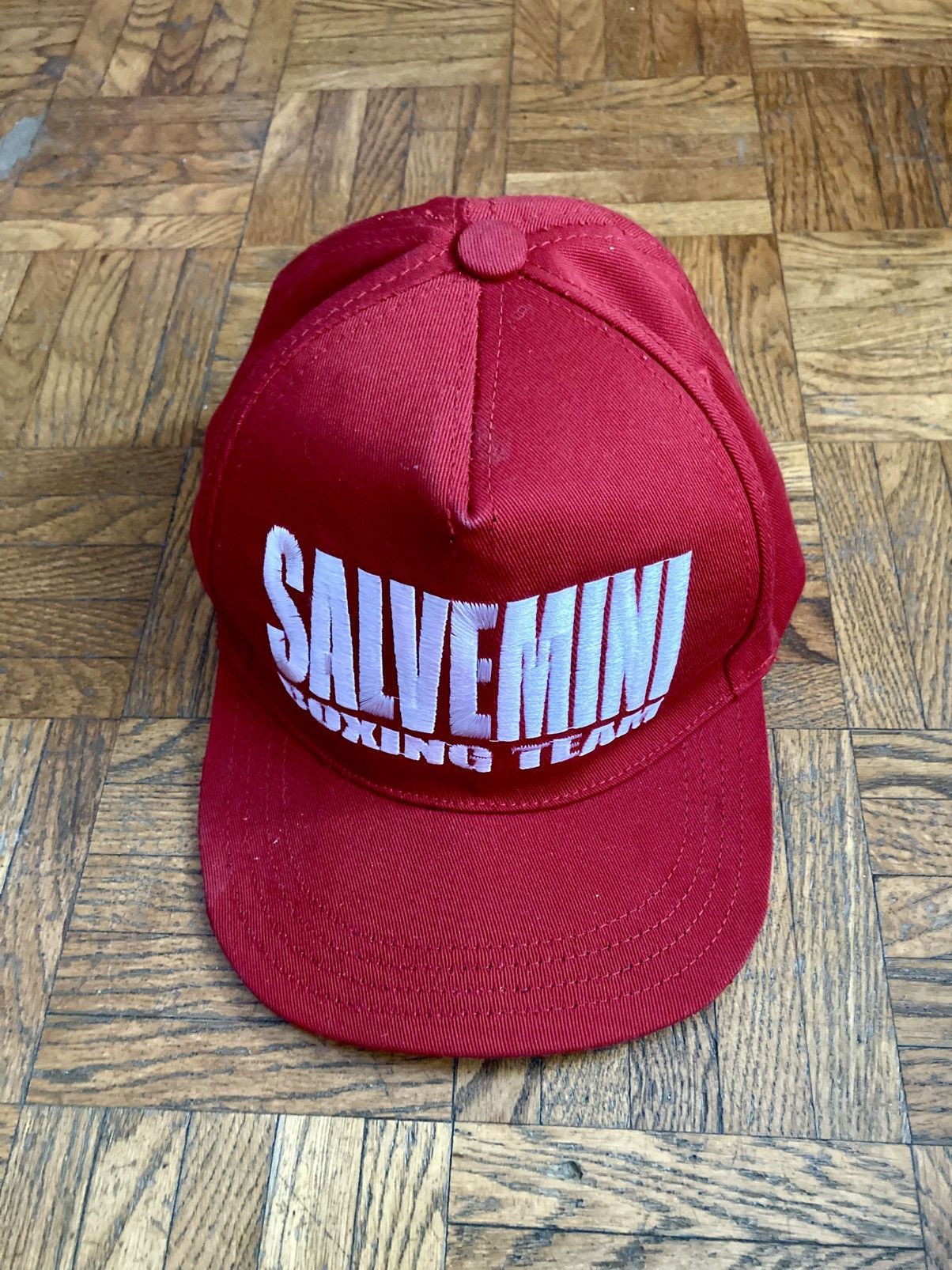 Street Fighter Salvemini Boxing Team Red Snapback Cap