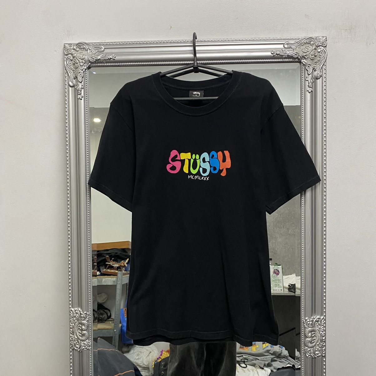 Stussy T Shirt Tee Big Logo Hoodie, Sweatshirt | FlexRushtees.com